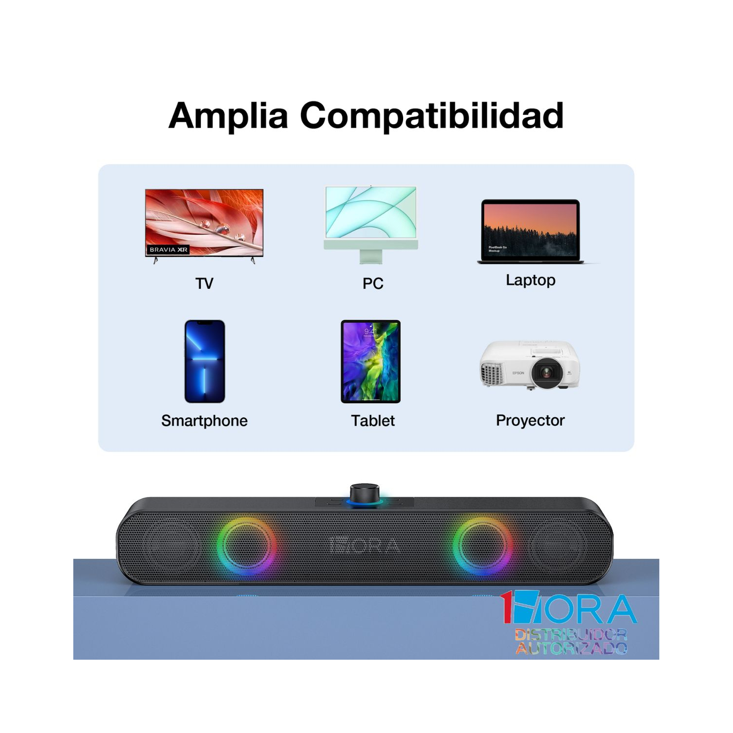 BARRA DE SONIDO BOC241N 1 HORA