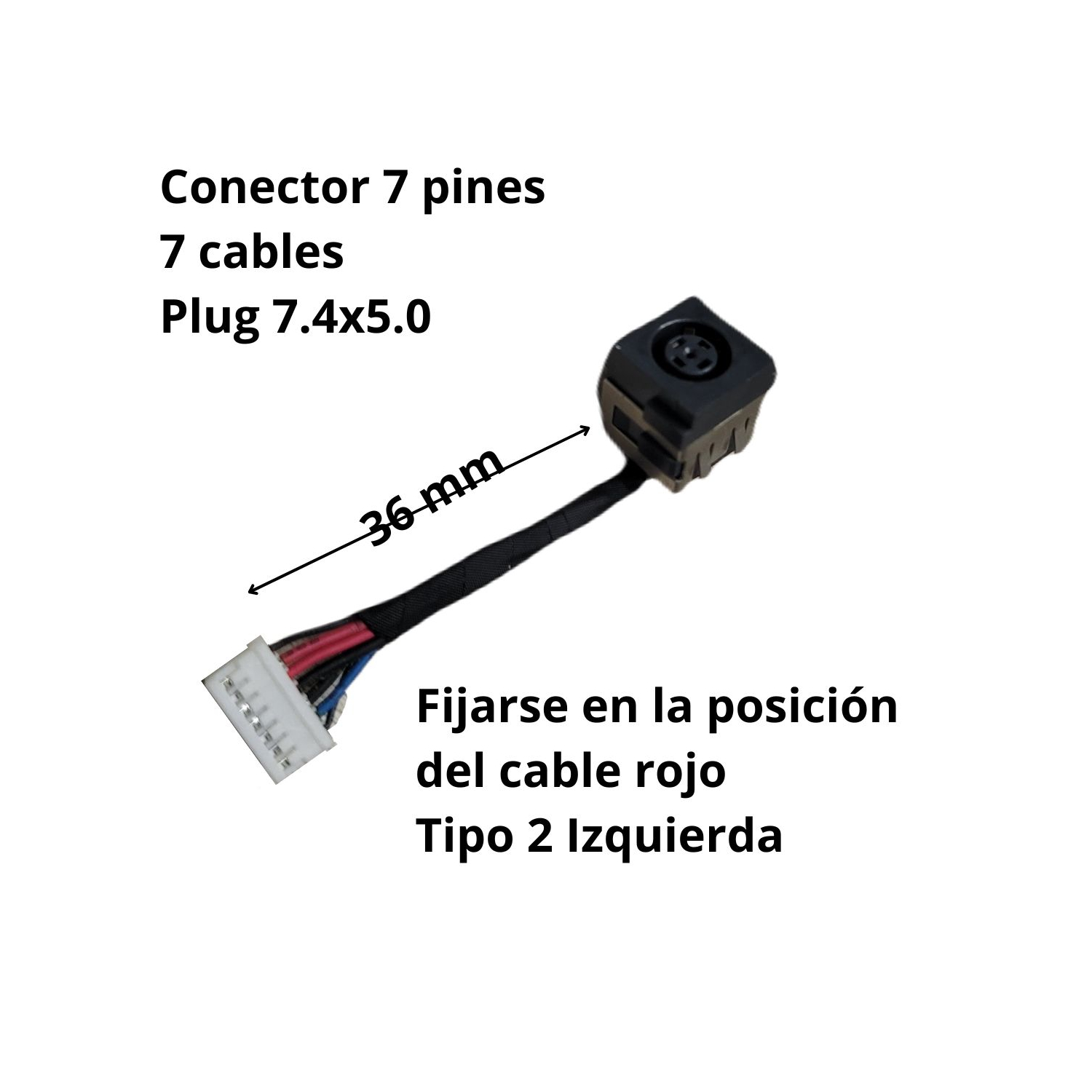 VC-PIN DE CARGA PARA DELL E6320 IZQUIERDO