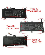 OR-BATERIA PARA ASUS C41N1731 TIPO C 15.4V 66WH