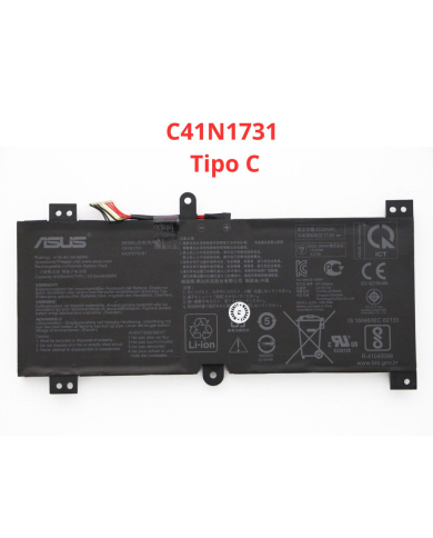 OR-BATERIA PARA ASUS C41N1731 TIPO C 15.4V 66WH