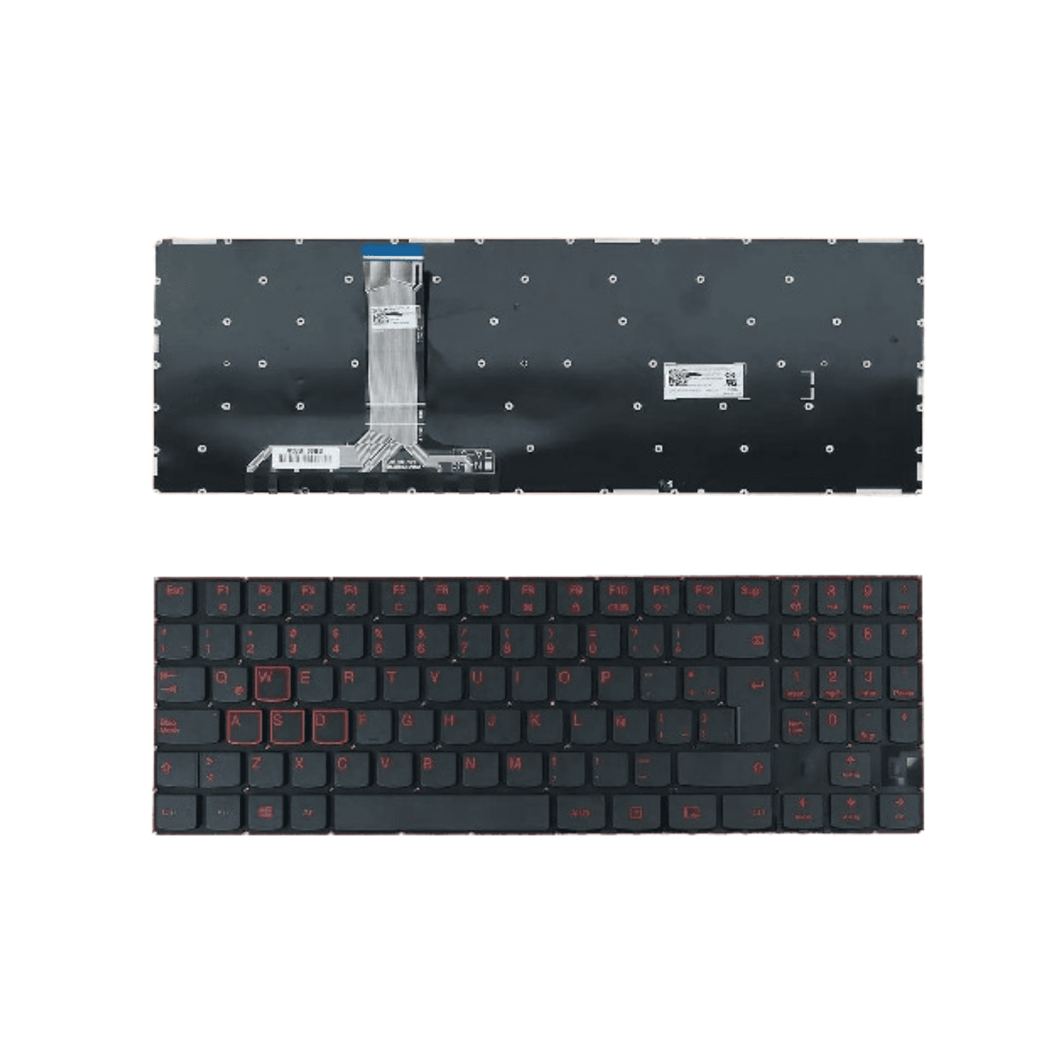 VC-TECLADO PARA LENOVO Y520 Y545 Y720 NO FRAME BIG ENTER RETROILUMINADO