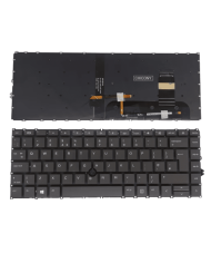 VC-TECLADO PARA HP 840 G5 846 G5 745 G5 840 G6 745 G5 FRAME BIG ENTER NO MOUSE