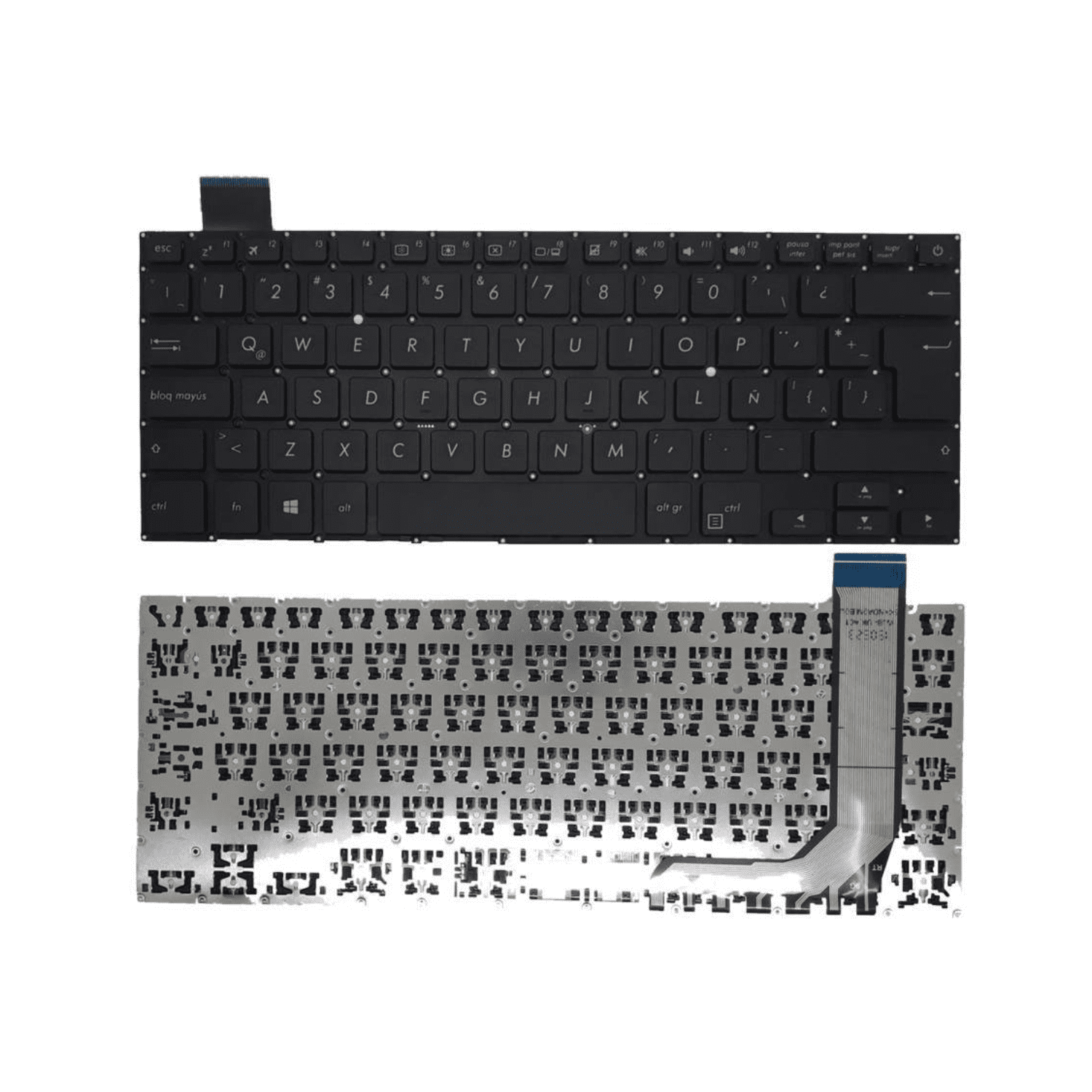 VC-TECLADO PARA ASUS X407 X407M X407MA X407UBR X407UA NO FRAME BIG ENTER