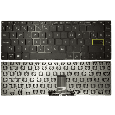 VC-TECLADO PARA ASUS 14 X413 X413J X41 W/POWER NO FRAME SMALL ENTER