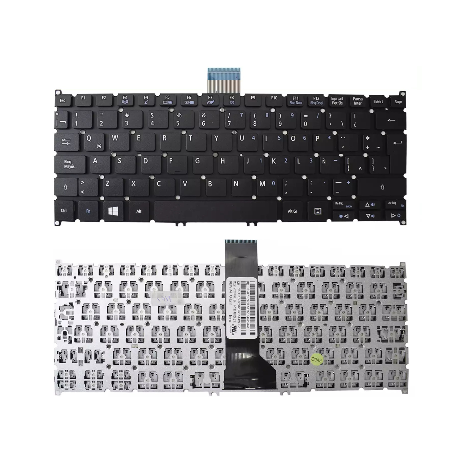 VC-TECLADO ACER E3-111 E11 ES1-111 ES1-111M V13 V5-122 NO FRAME BIG ENTER