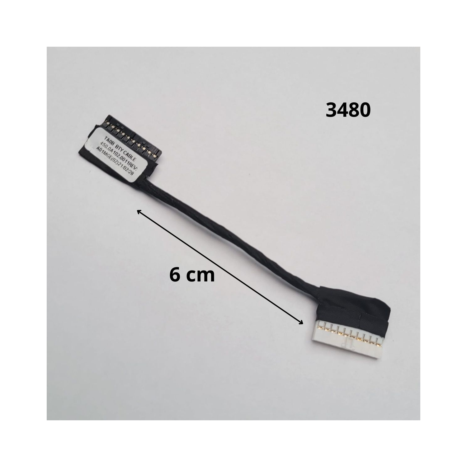 VC-CABLE DE BATERIA DELL 3480 3580 3189 P/N 450.0A102.0011