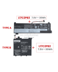 OR-BATERIA PARA LENOVO L17C2PB1 L17M2PB2 7.6V / 4500mAh / 34Wh