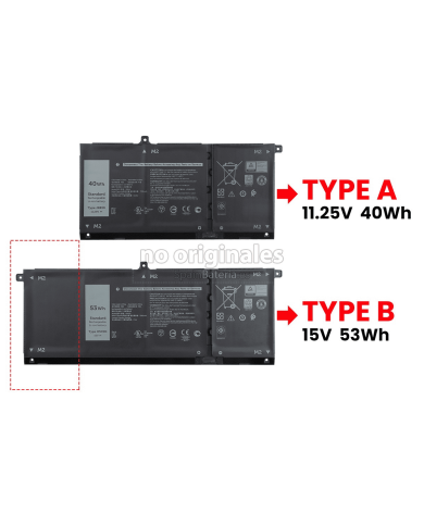OR-BATERIA PARA DELL JK6Y6 11.25V 40Wh
