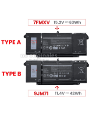 VC-BATERIA PARA DELL 9JM71 11.4V 42Wh