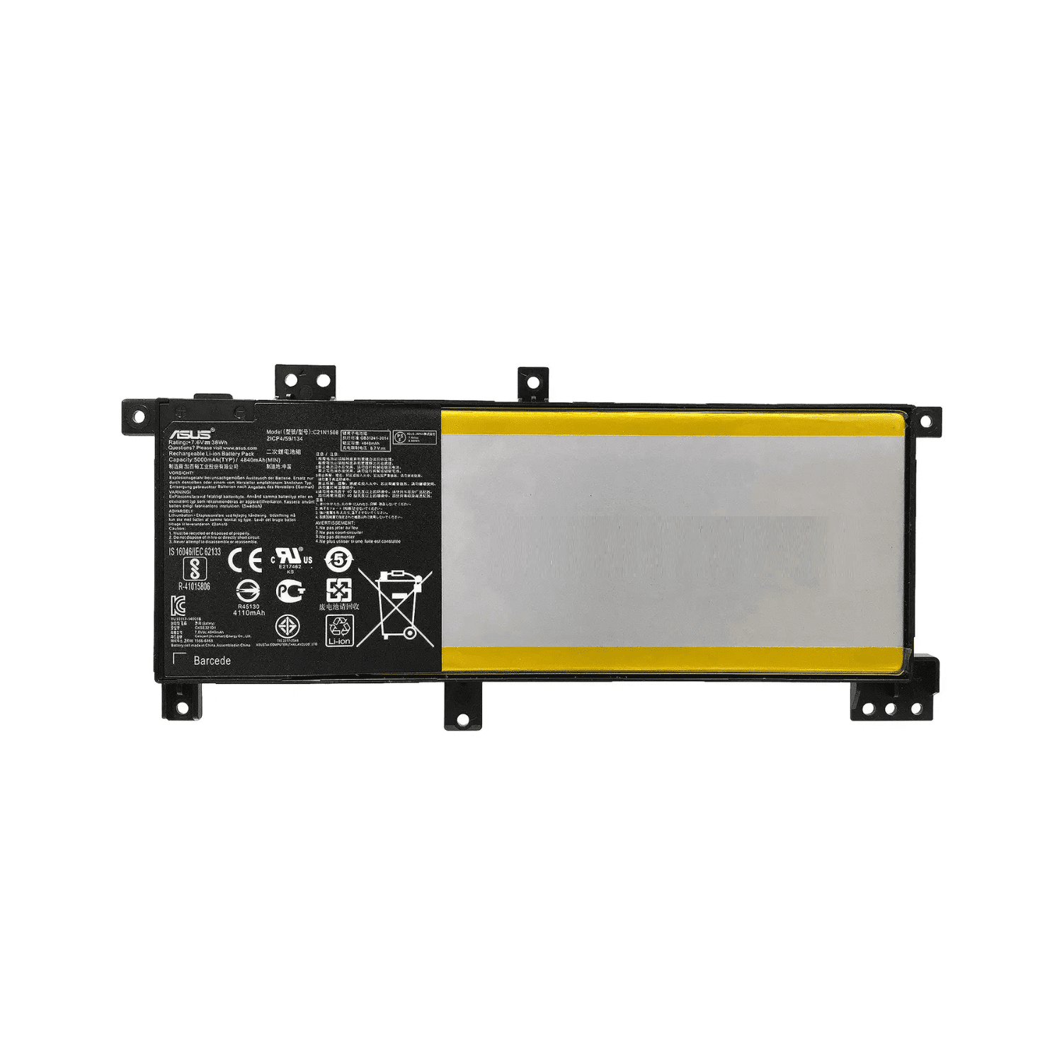 VC-BATERIA PARA ASUS C21N1508 7.6V 38Wh