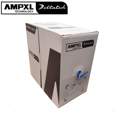 AM-AMPXL CABLE UTP INTERIOR CAT6 COBRE CM 305M DELTATECH AMPXL - 23AWG AZUL