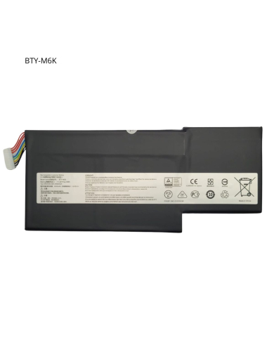 VC-BATERIA PARA MSI BTY-M6K 11.4V 52.4Wh