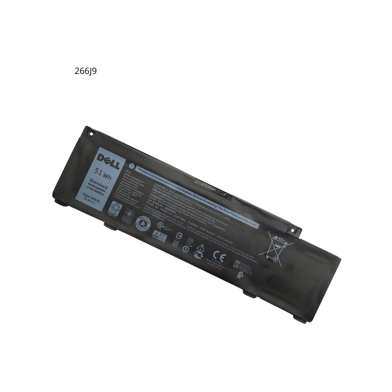 OR-BATERIA PARA DELL 266J9 11.4V 51Wh