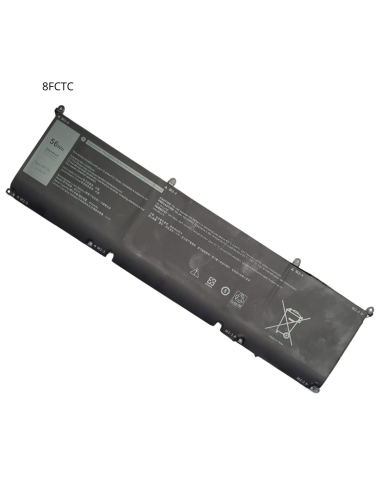 VC-BATERIA PARA DELL 8FCTC 69KF2 11.4V 56Wh TIPO A