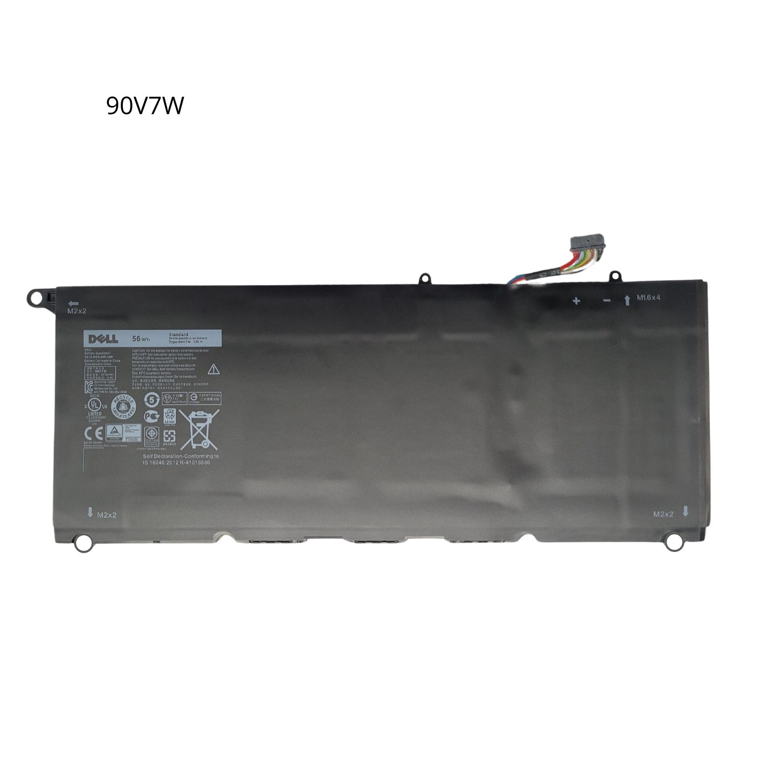 OR-BATERIA PARA DELL 90V7W 7.6V 56Wh