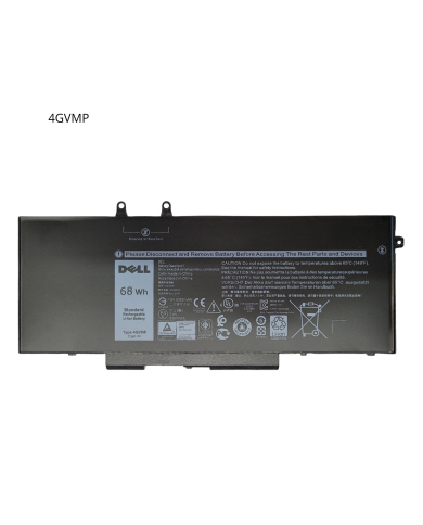 OR-BATERIA PARA DELL 4GVMP 7.6V 68Wh