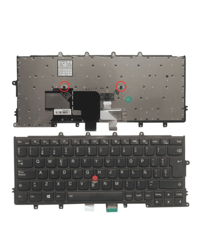 VC-TECLADO PARA LENOVO X230S X240 X240I X240s X250 X260 FRAME BIG ENTER