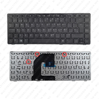 VC-TECLADO PARA HP 14 6470B 8410P 8460P TIPO L CON FRAME