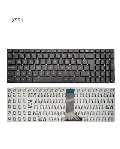 VC-TECLADO PARA ASUS 15 X551 NO FRAME BIG ENTER