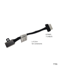 VC-PIN DE CARGA PARA DELL 14R 14-3000 3567-5664 i3567-5185 PLUG 4.5x3.0