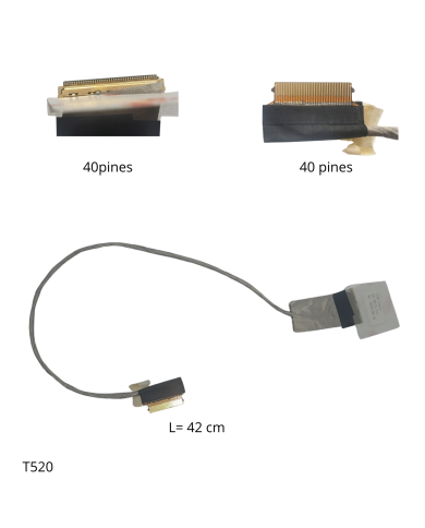 VC-FLEX DE VIDEO LENOVO T520 T520I T530 T530I W520 W530 W530 50.4KE10.001 50.4 KE10.011 04 W1565