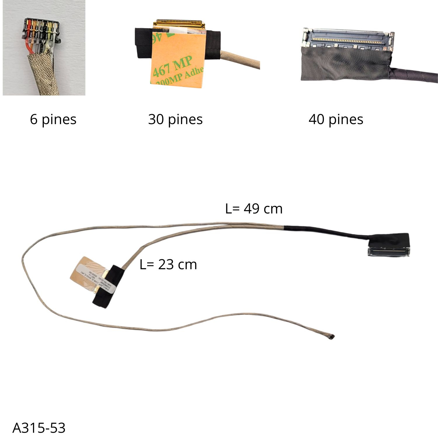 VC-FLEX DE VIDEO ACER ASPIRE 3 A315-33 A315 DC020032400