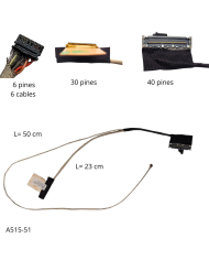 VC-FLEX DE VIDEO ACER 751H ZA3 AO751H DD0ZA3LC100