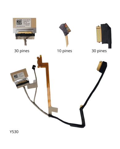 VC-FLEX DE VIDEO LENOVO Y530-15ICH Y7000-15 Y530-15 2019 Y7000-15ISK DC02001ZY10 DC02001ZY00 30 PINES