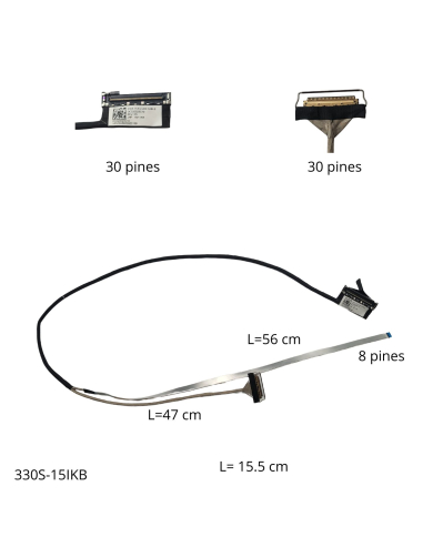 VC-FLEX DE VIDEO LENOVO 330S-15IKB 81F5330S-15ARR DC020023C10