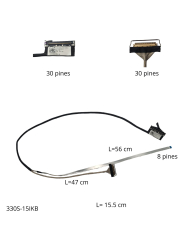 VC-FLEX DE VIDEO LENOVO 320-15ISK 320-15IAP 320-15IABR  DC02001YF10 EDC02001YF00 30 PINES