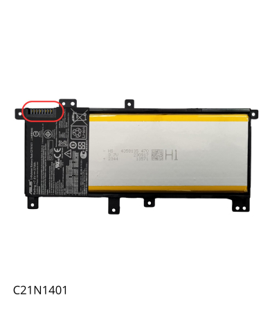 VC-BATERIA PARA ASUS C21N1401 7.6V 4700mAh 36Wh
