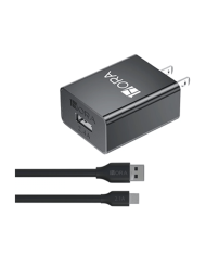 1H-COMBO CARGADOR V8 2.4A CABLE USB MOD. GAR124