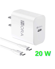 COMBO CARGADOR V8 2.4A CABLE USB MOD. GAR124 1 HORA