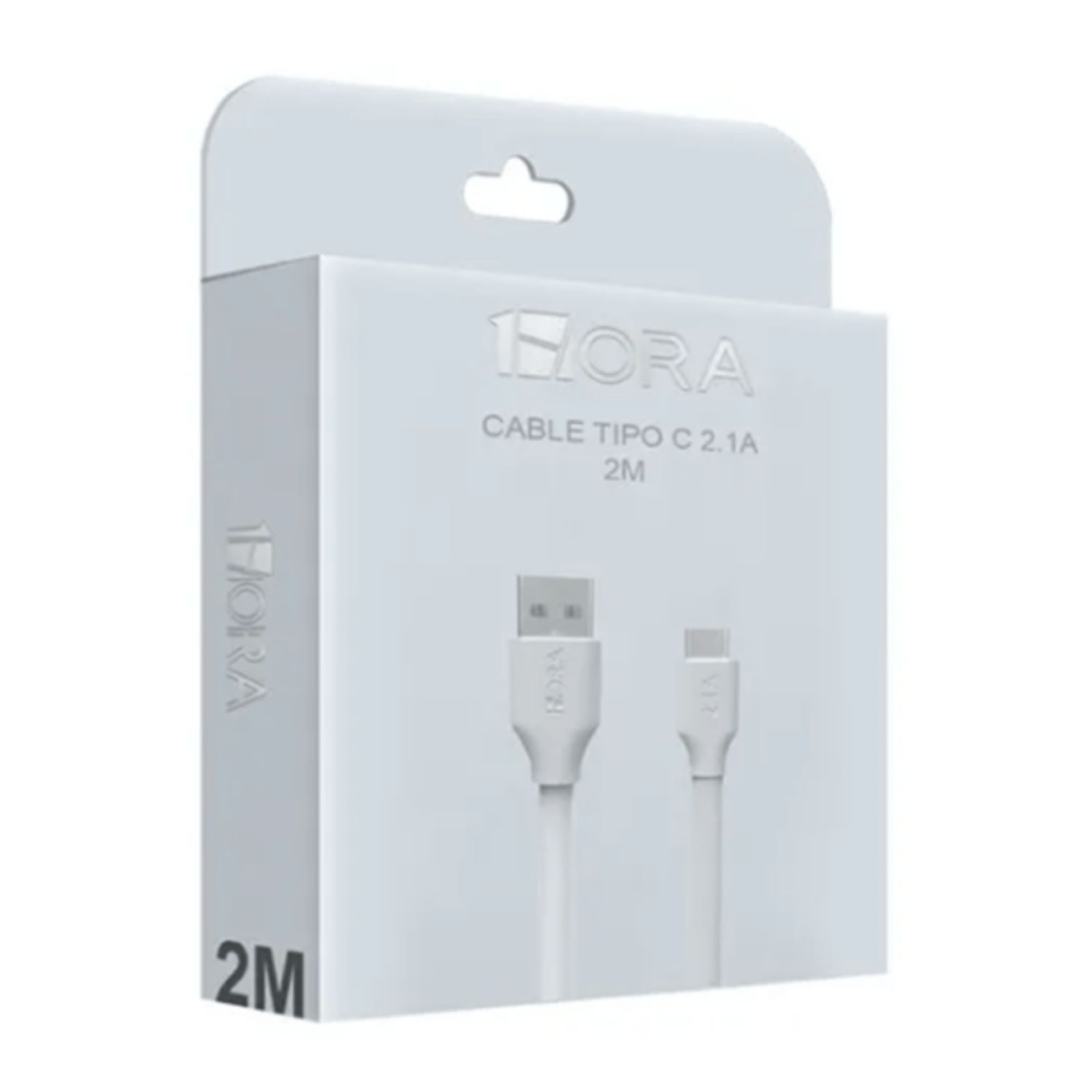 CABLE USB TIPO C 2.1A L- 2M MOD. CAB246 1 HORA