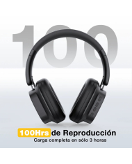 AUDIFONO BLUETOOTH NEGRO MOD. AUT250N 1 HORA