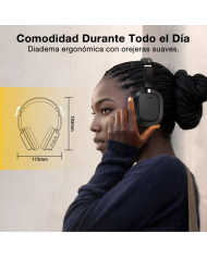 AUDIFONO BLUETOOTH NEGRO MOD. AUT250N 1 HORA