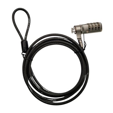 VC-CANDADO PARA LAPTOP HP CON CLAVE RANURA 2.5 x 6.0 mm L-1.80m