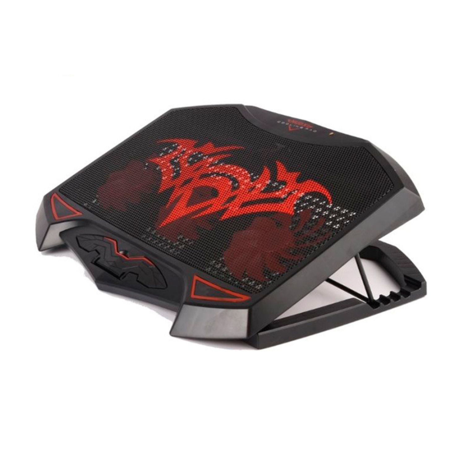 VC-BASE GAMER H1 3 VENTILADORES 4 NIVELES