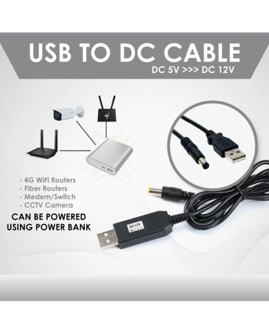 VC-CABLE DE PODER USB 5V A 12V