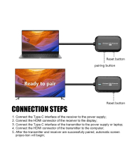 VC-EXTENSOR DE SEÑAL HDMI WIRELESS 30 m