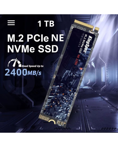 KS-DISCO SOLIDO SSD KINGSPEC NVME 2280 NE-1TB LECTURA 2400 MB/s ESCRITURA 1700MB/s