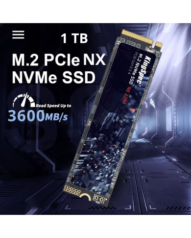 KS-DISCO SOLIDO KINGSPEC NVME 2280 NX-1TB LECTURA 3600 MB/s ESCRITURA 3000MB/s