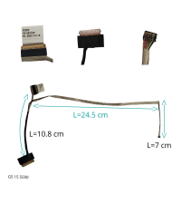 VC-FLEX DE VIDEO LENOVO 320-15ISK 320-15IAP 320-15IABR  DC02001YF10 EDC02001YF00 30 PINES