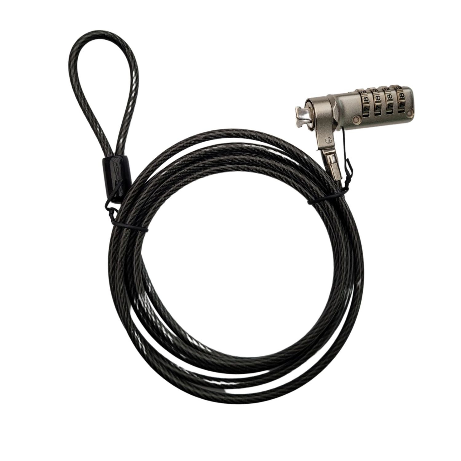 VC-CANDADO PARA LAPTOP DELL CON CLAVE RANURA 3.2 x 4.5 mm L-1.80m
