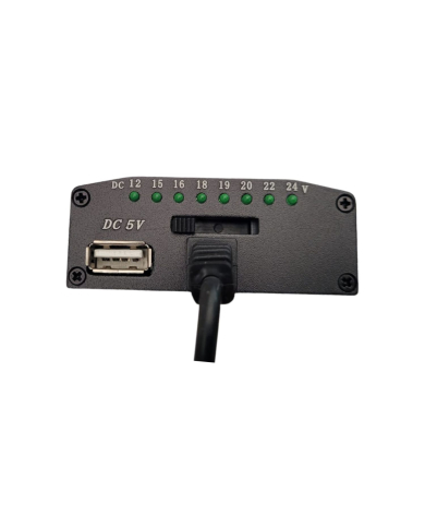 AU-CARGADOR UNIVERSAL 100W 34 PLUG - USB 5V LED
