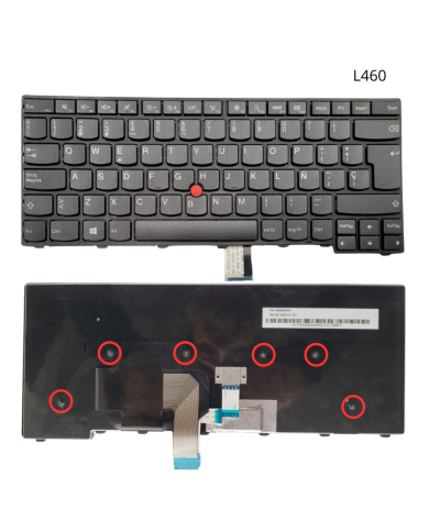 VC-TECLADO PARA LENOVO 14 L460 BIG ENTER FRAME