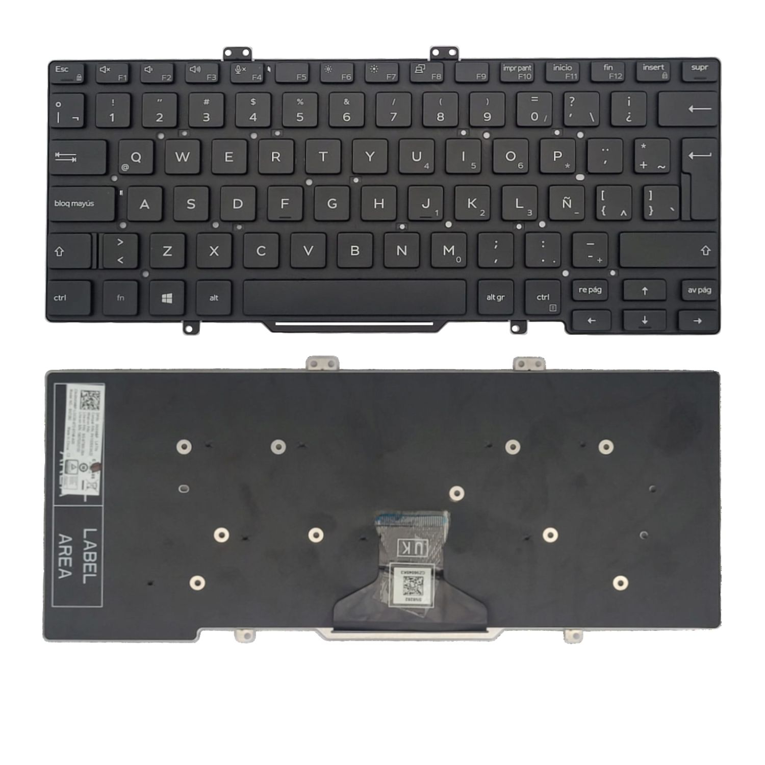 VC-TECLADO PARA DELL 5400 NO FRAME BIG ENTER