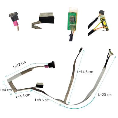 VC-CABLE DE CAMARA WEB LENOVO T520 W520 T530 W530 T510 W510 50.4KE07.001