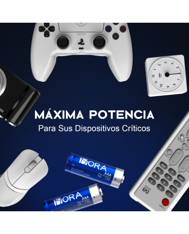 1H-PILA AAA AZUL BLISTER 4U