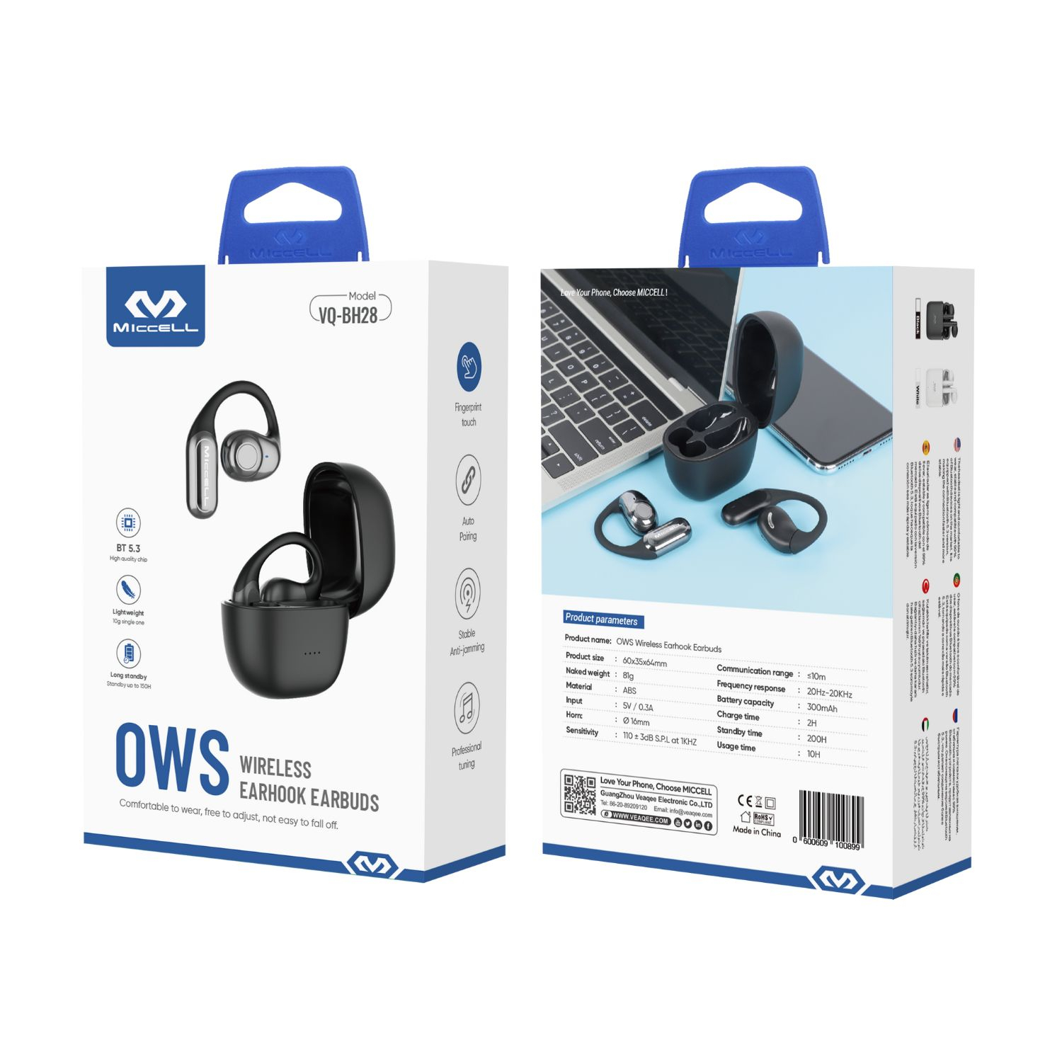 VQ-AUDIFONO BLUETOOTH BH28